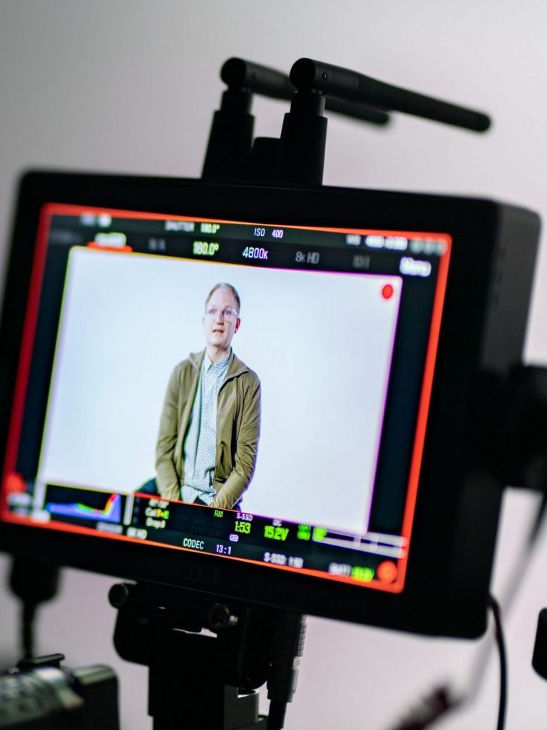 display screen for a camera